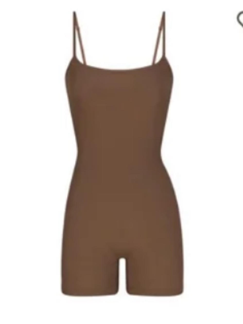 SKIMS soft lounge Romper in colour oxide